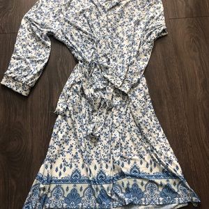 Lularoe Ellie belted shirtdress size 2x